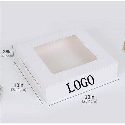 10" Cake Box with Window