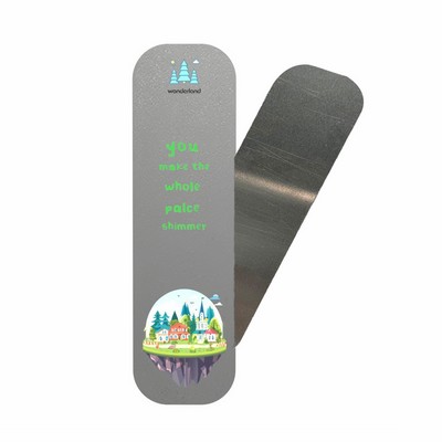 2" x 7" Metal Bookmark