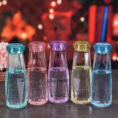 Transparent Glass Water Bottles