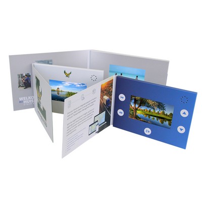 VidU 4.5 HD Video Mailer & Brochure with Full Color Printing – Custom Video Marketing Card