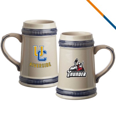 Tarbo Ceramic Beer Mug - 18.5 OZ.