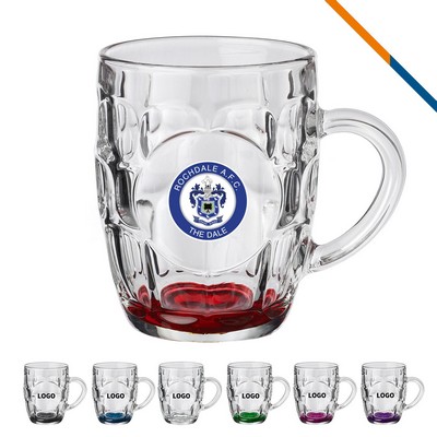 Eudora Glass Beer Mugs - 20 Oz.