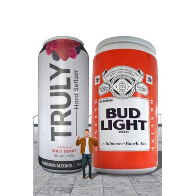 Custom Inflatable 20' Can Set w/ Blower