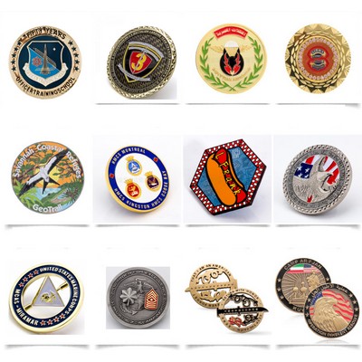Custom Die Cast Challenge Coin