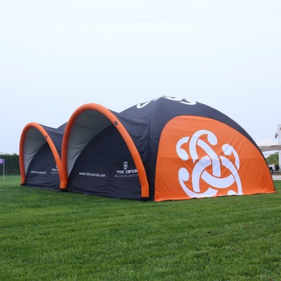 Inflatable Tent 20' printed awning - 1-sided