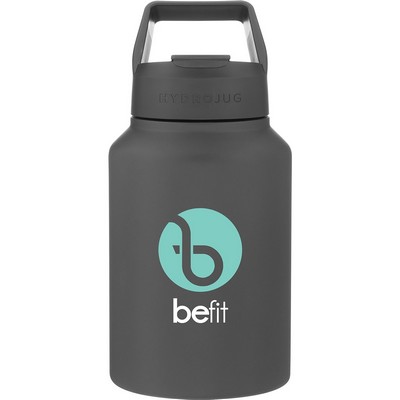 64 oz Hydrojug Stainless Steel Water Bottle (Black)