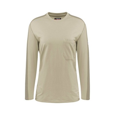 Bulwark™ Women's Flex Knit Tee - Light Blue