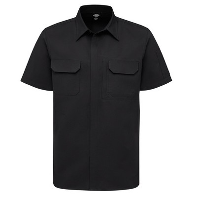 Dickie's® Men's Tactical Short Sleeve Shirt - Black