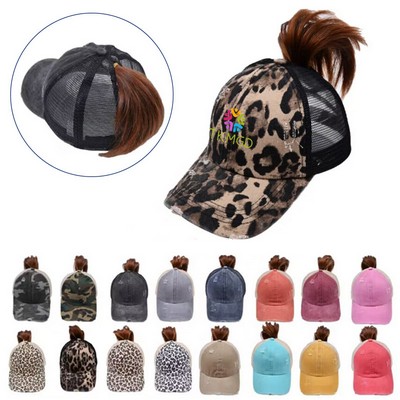 Womens Ponytail Cap