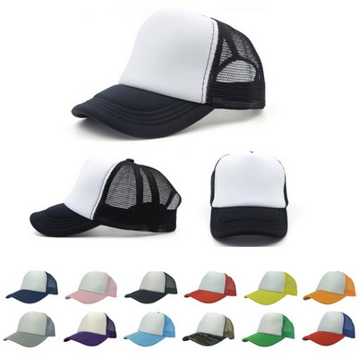 Full Color Adjustable Mesh Trucker Hats