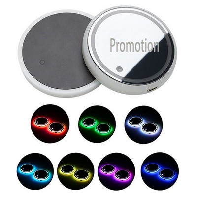 LED Luminous Car Coaster - 1pcs