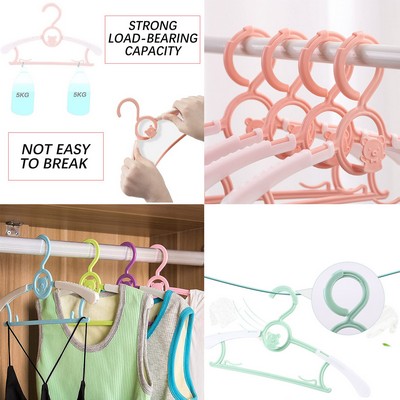 5 Pieces Plastic Nursery Baby Hangers
