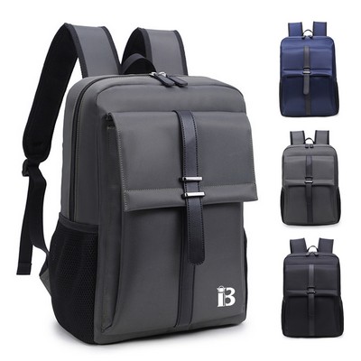 Nylon Water Resistant College Backpack