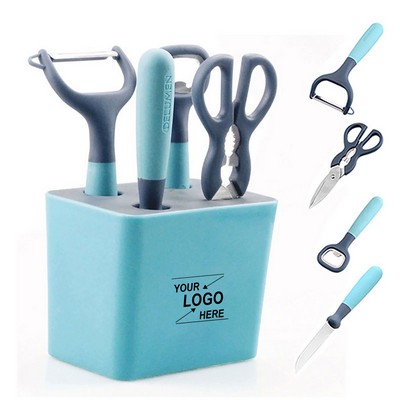 5-Piece Stainless Steel Kitchen Tools Set