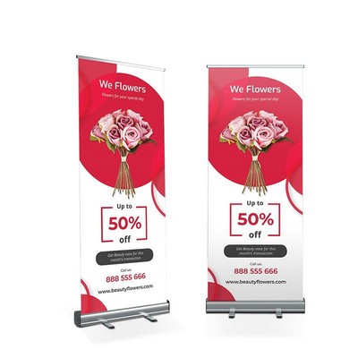 Econo Roll Retractable Banner Stand