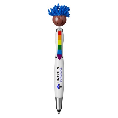 Multicultural Screen Cleaner With Stylus Pen