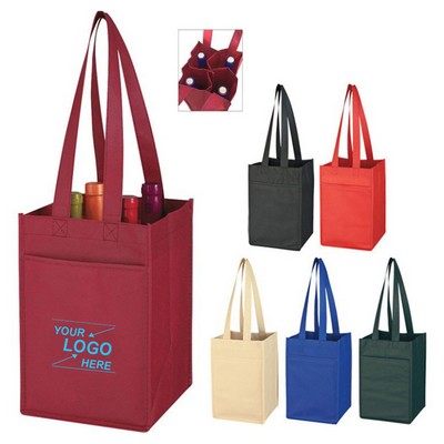 Non-Woven Wine Tote Bag