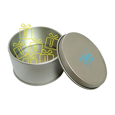 Gift Box Paper Clips w/Tin Container