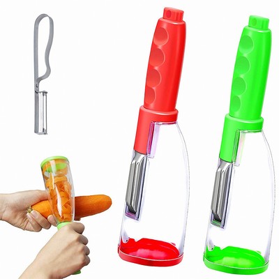 Vegetable Peeler with Storage Container
