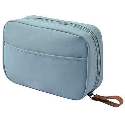 Dual-Size Waterproof Makeup & Toiletry Organizer Pouch