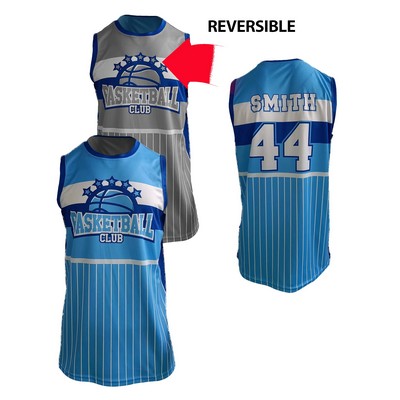 Men's/Youth Reversible Round Neck Pinhole Mesh BB Jersey