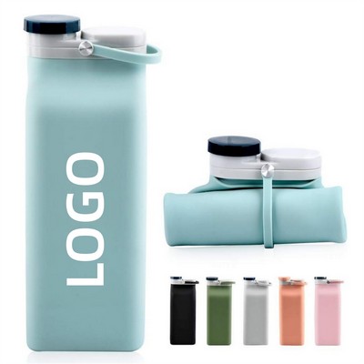 Collapsible Silicone Water Bottle