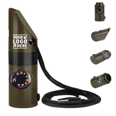 Multi Tool 7" 1 Whistle with Lanyard