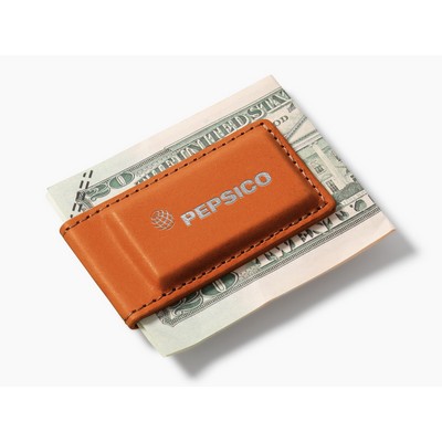 Magnetic Money Clip | Full Grain Leather | Made in USA