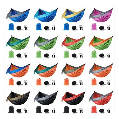 Outdoor Portable Lightweight Nylon Swing Bed Hammock