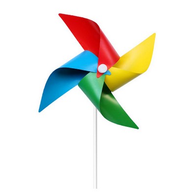 4 Leaves Plastic Promo Pinwheel w/Stick