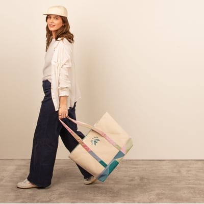 4CP Trim Morris Tote Large Zippered