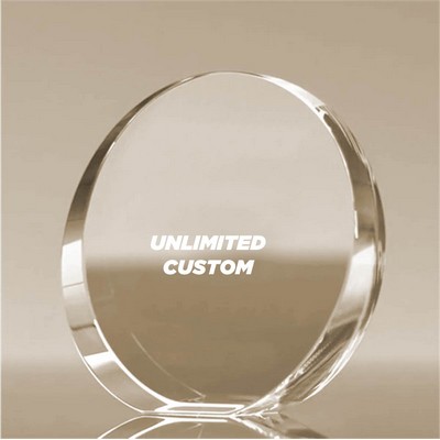 Round Standing Paperweight