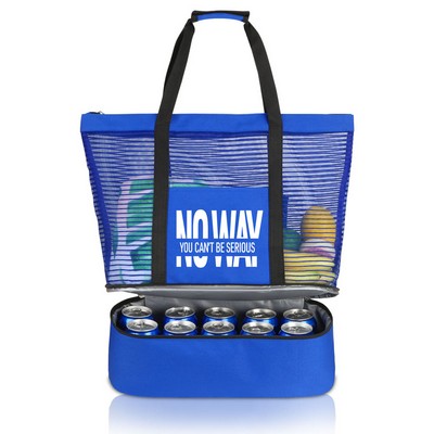 Lightweight Mesh Beach Cooler Bag