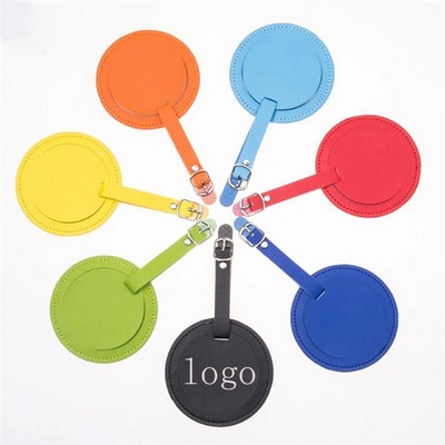 Round Luggage Tag