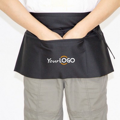 Waist Apron with 3 Pockets