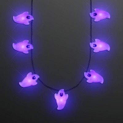Ghosts Light Up Necklace, String Lights - BLANK