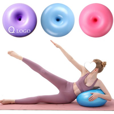 Thickened Donut Yoga Fitness Ball