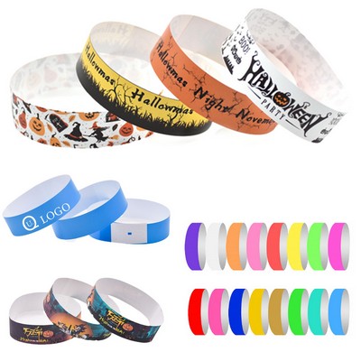 9.84x0.74" Disposable Paper Wristbands