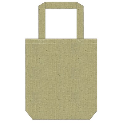 Medium Tote bag 16"X18"X4" Bottom -Cross-stitched Handles-100% Natural Cotton Canvas