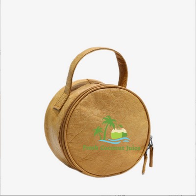 Portable Storage Dupont Cosmetic Cylinder Travel Tote Bag