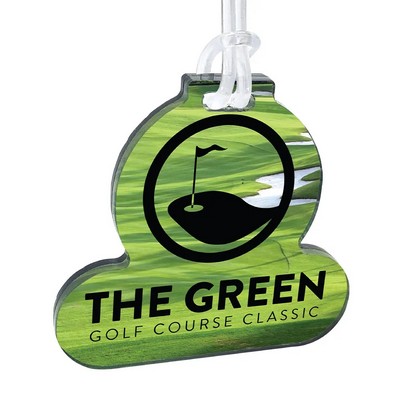 Custom Acrylic Full Color Bag Tag