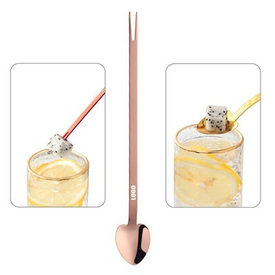 2" 1 Dual Heads Fork Spoon