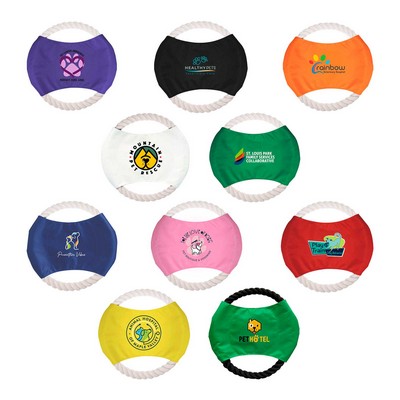 Full Color Fido Flier Dog Rope Toy