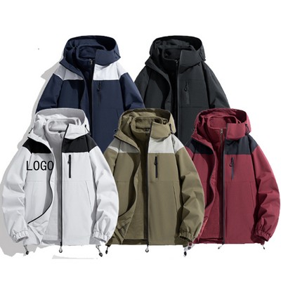 Three In One Hood With Detachable Inner Liner and Outer Cover