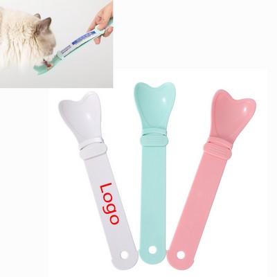 Cat Feeding Spoon & Snack Feeder Squeezer