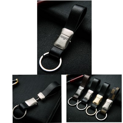 Genuine Leather Keychain