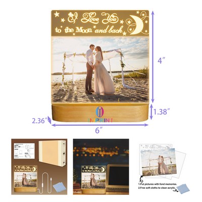 Warm Color LED Lamp Décor