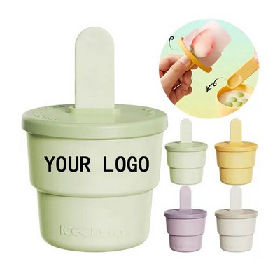Mini Silicone Popsicle Mold With Sticks
