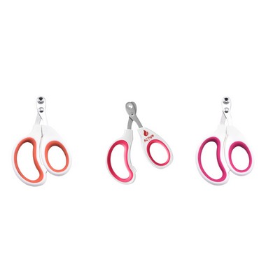 Small Double-Hole Blind Nail Clippers for Cats