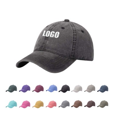 Relaxed Outdoor Sports Pigment Dyed Washed Cap